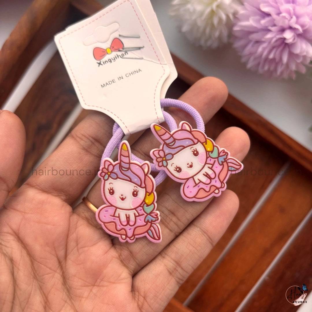 Unicorn Star Rubber Bands