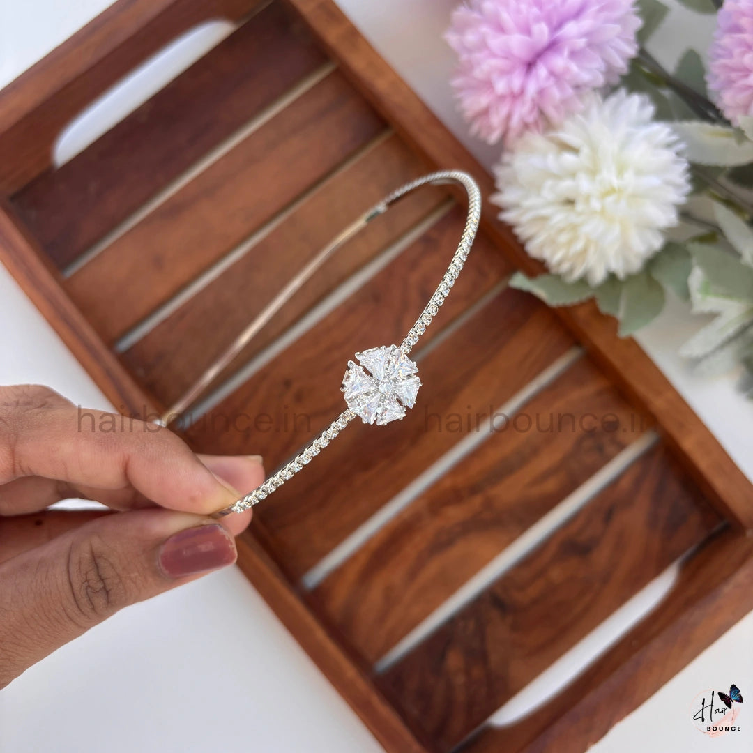 Royal Crystal Blossom Kids Headband
