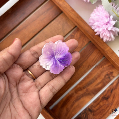 Shinny Hibiscus Hair Claw – Small