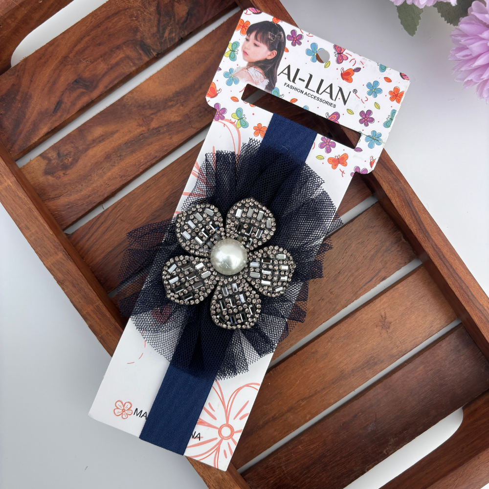 Ivory Sparkle New Born Headband