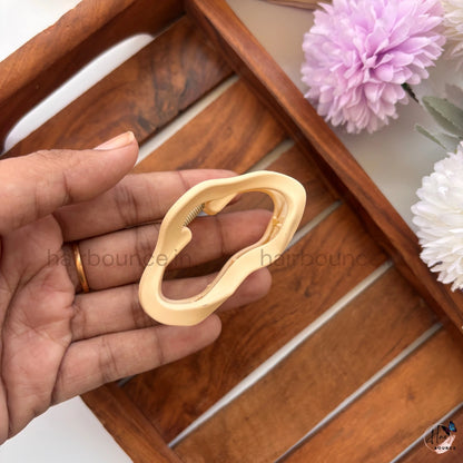 Cloud Shape Hair Claw – Medium