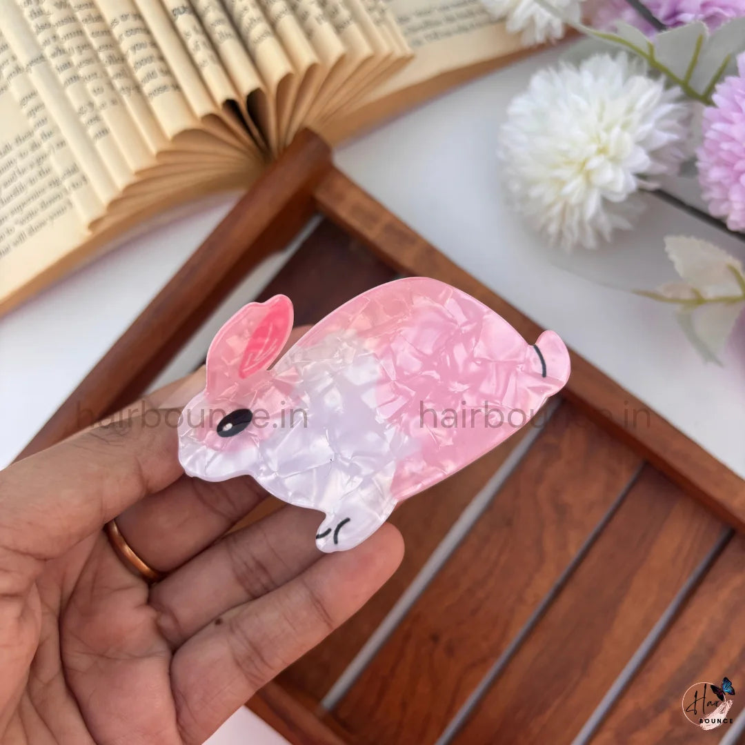 Cute Bunny Hair Claw – Large