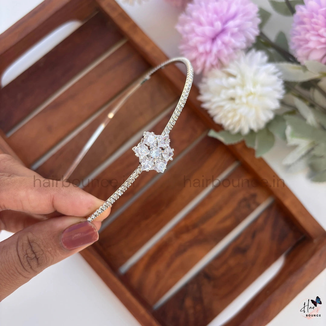 Crystal Snowflake Kids Headband