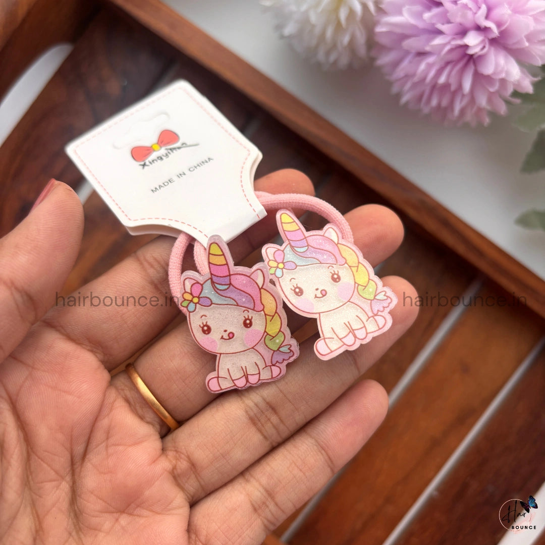 Unicorn Star Rubber Bands