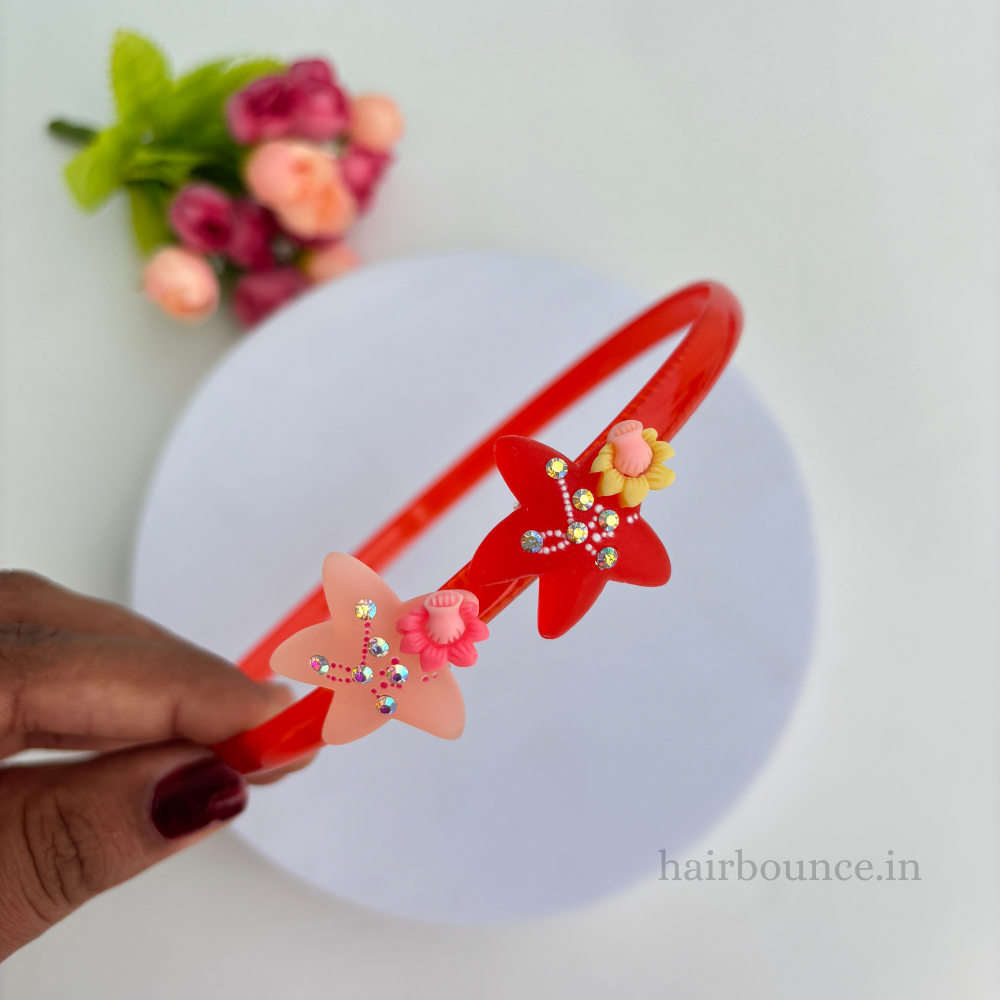 Star Pot Flower Headband