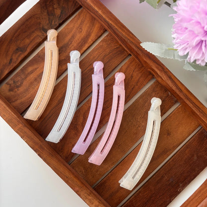 Pastel Frost Banana Clip – Large