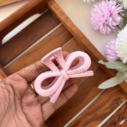 Ribbon Bliss Hair Claw – Medium