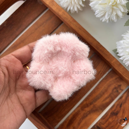 Soft Fluffy Fur Hair Claw - Large
