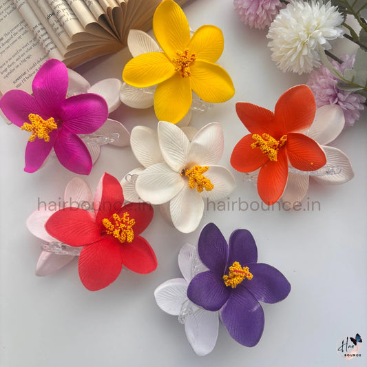 Tropical Blossom Flower Hair Clip - Large