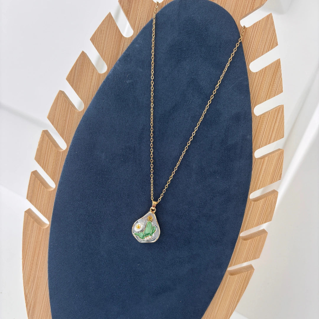 Desert Bloom Pendant Necklace