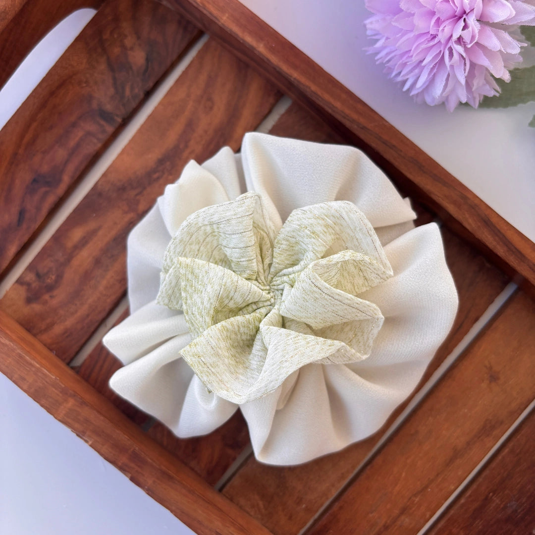 Dual Tone Fabric Bow