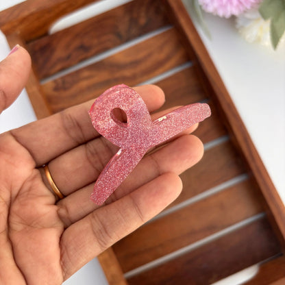 Glitter Loop Hair Claw - Medium