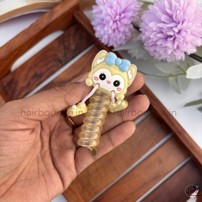 Cute Kitty Spiral Hair Tie