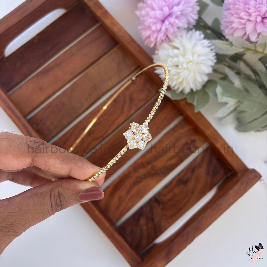 Crystal Snowflake Kids Headband