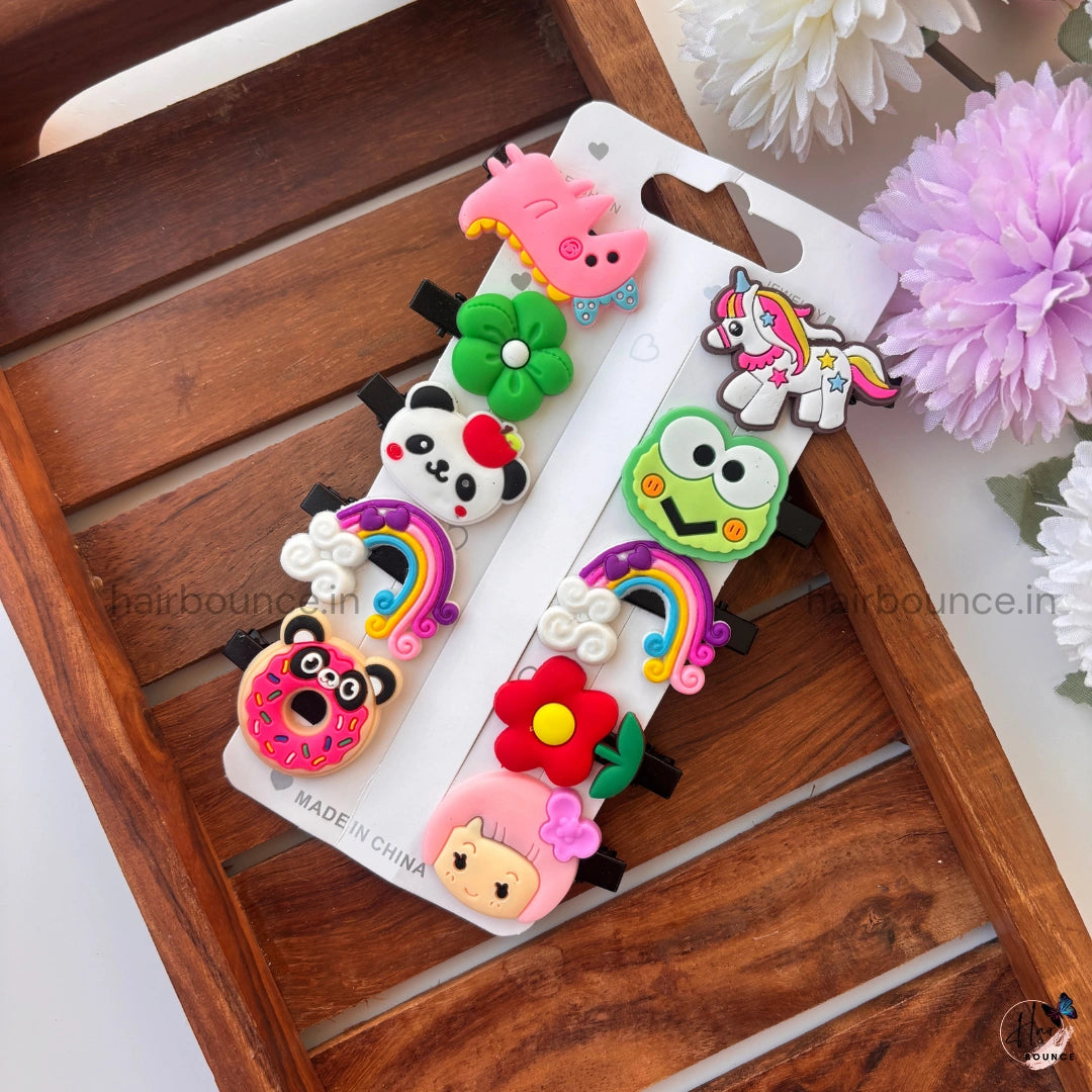 Cute Fantasy Mix Kids Hair Clips