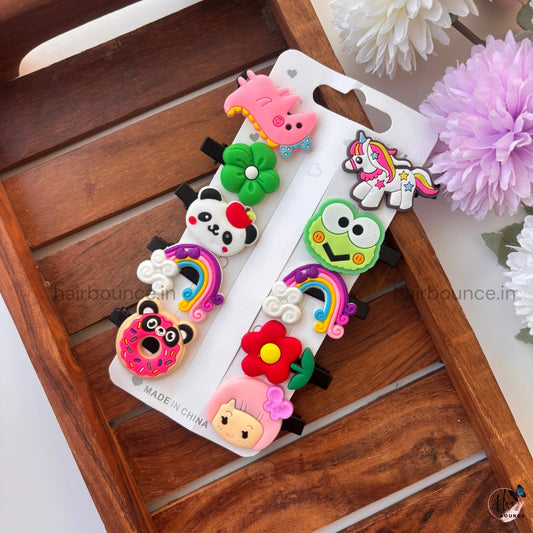 Cute Fantasy Mix Kids Hair Clips