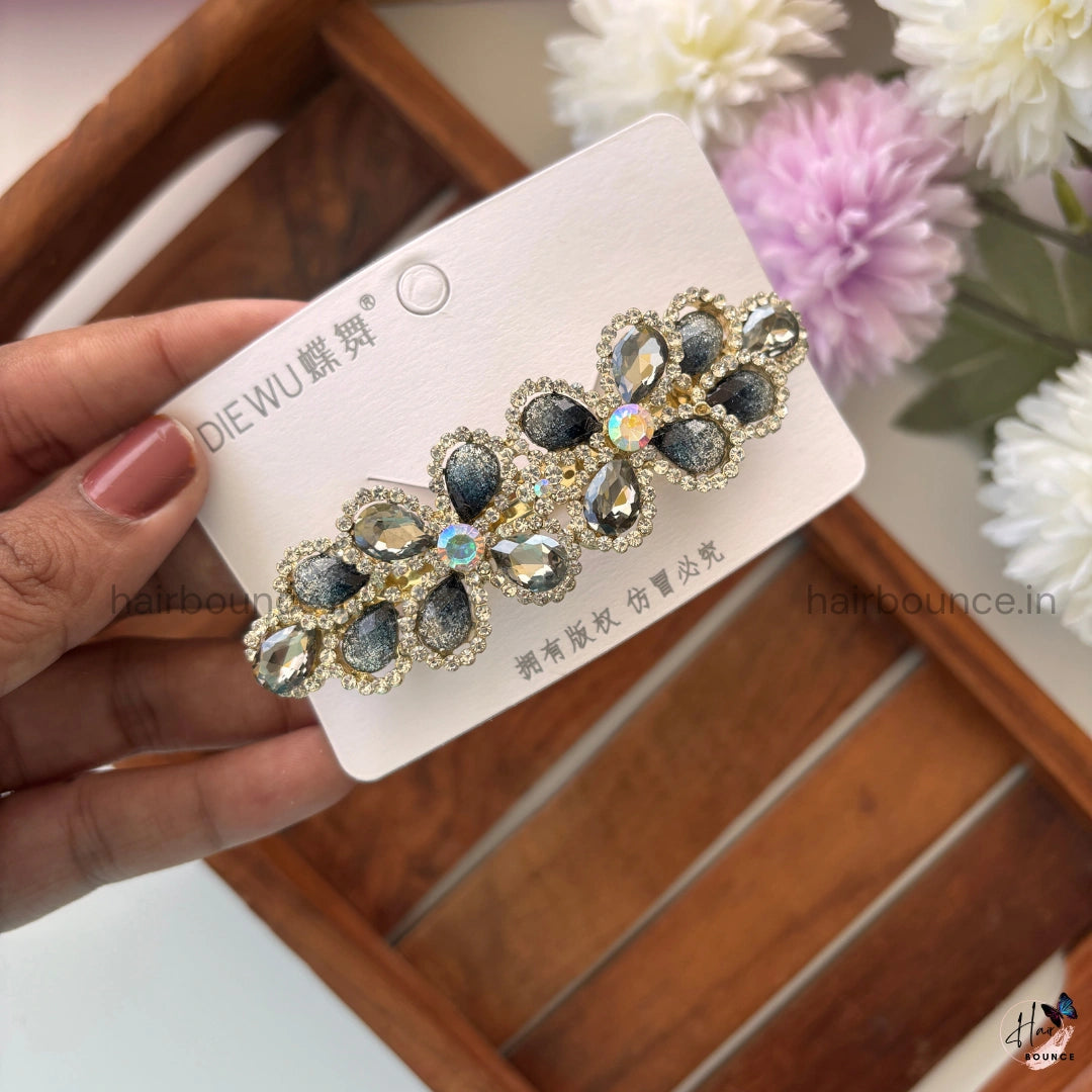 Vintage Prism Blossom Bar Clip