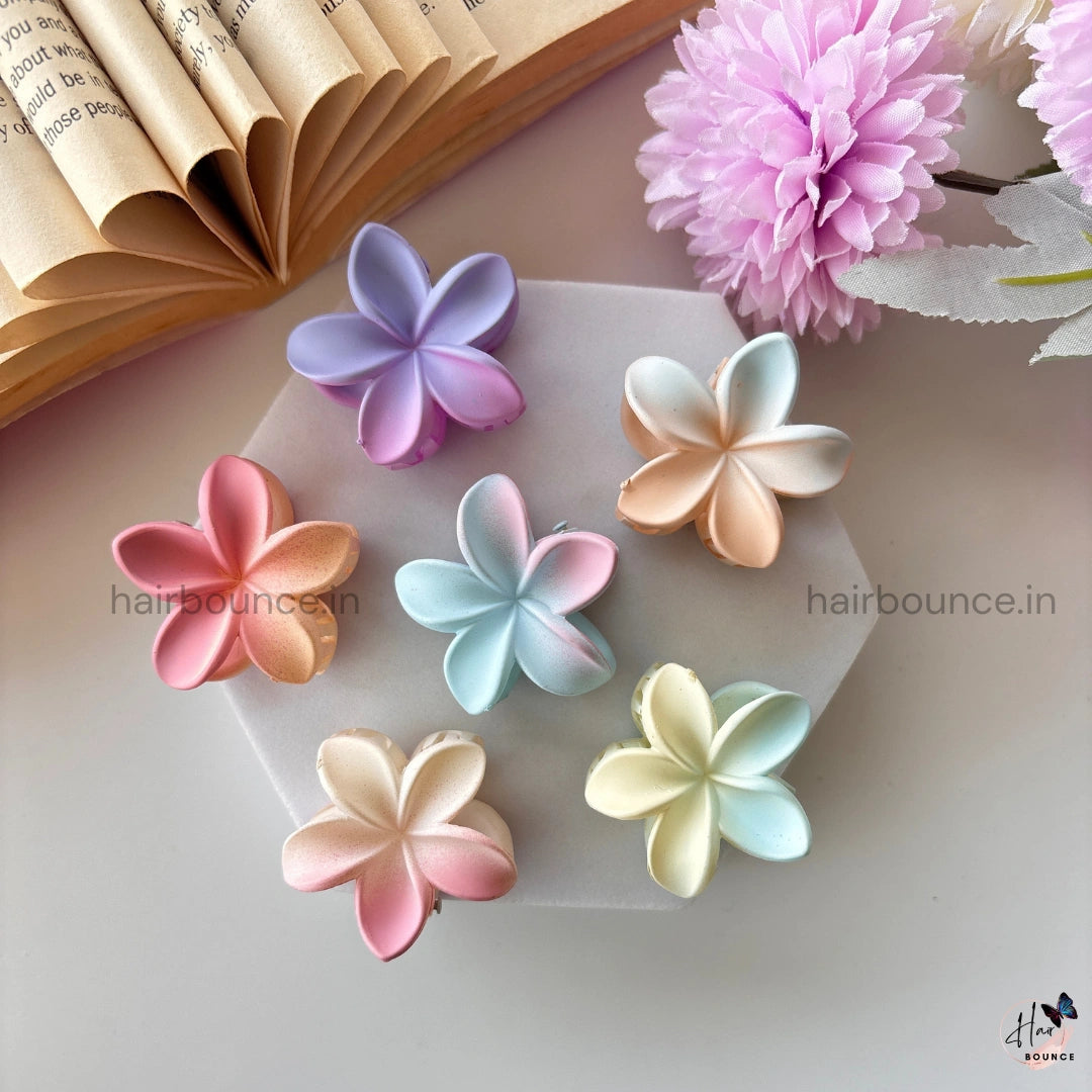 Dual Shade Lily Hair Claw – Small