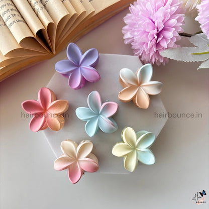 Dual Shade Lily Hair Claw – Small