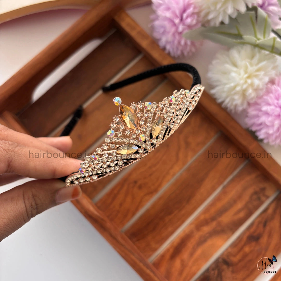 Royal Crystal Tiara Headband