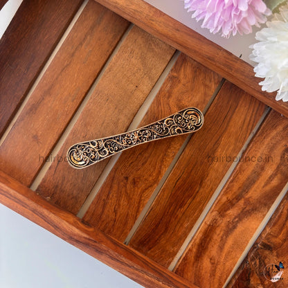 Antique Swirl Design Hair Clip