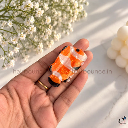 Colourful Fish Hair Claw – Medium