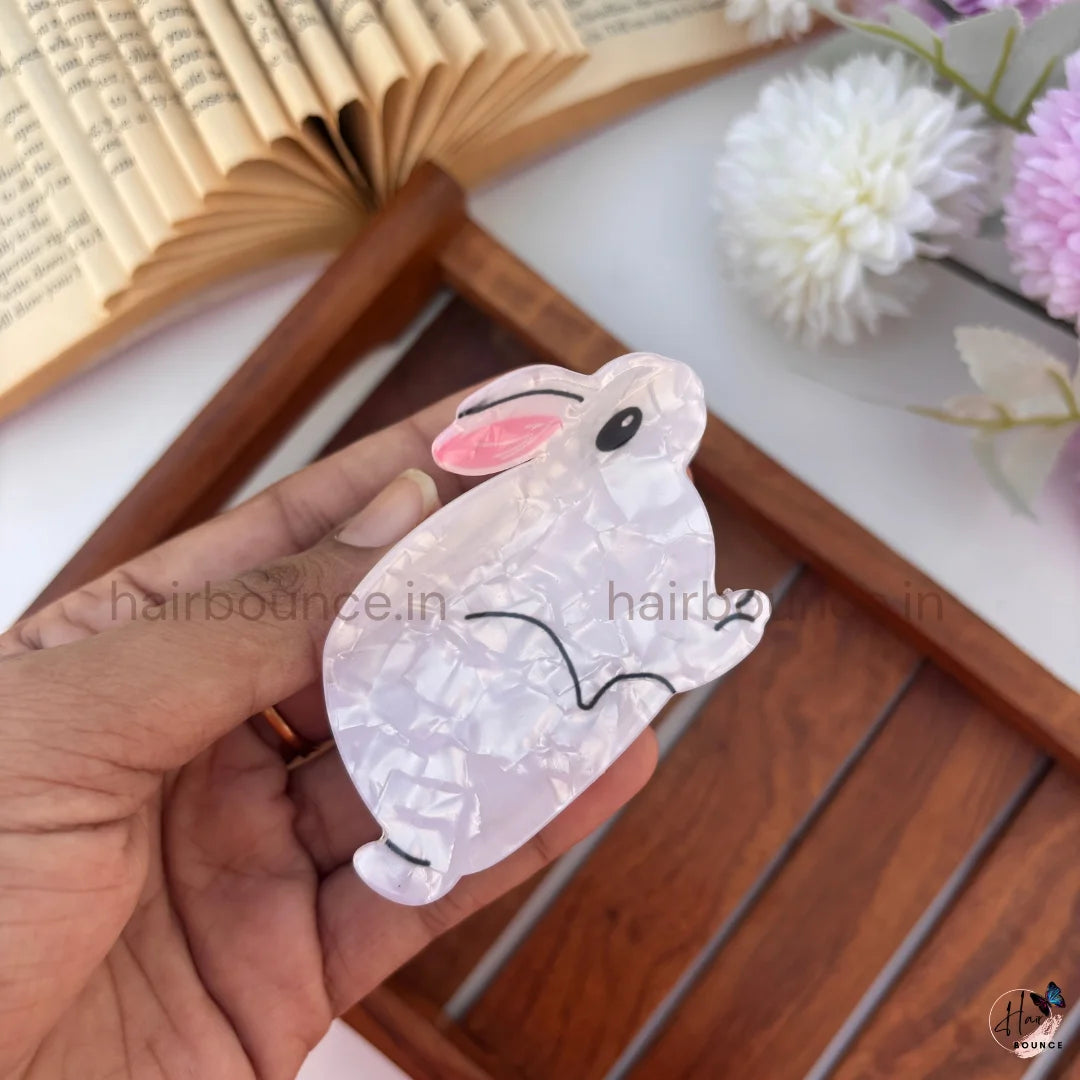 Cute Bunny Hair Claw – Large