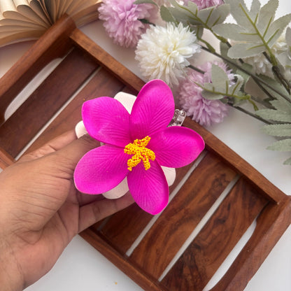 Tropical Blossom Flower Hair Clip - Large