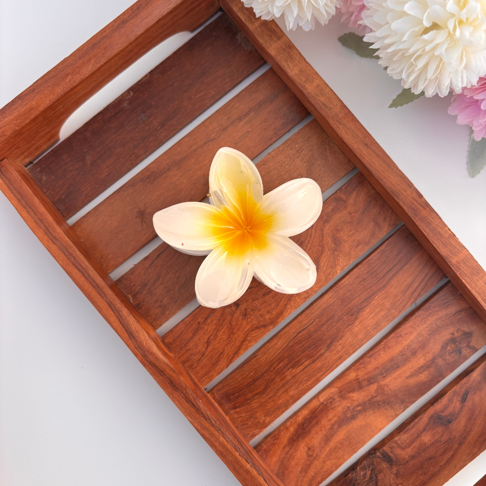 Island Aura Flower Hair Claw – Large