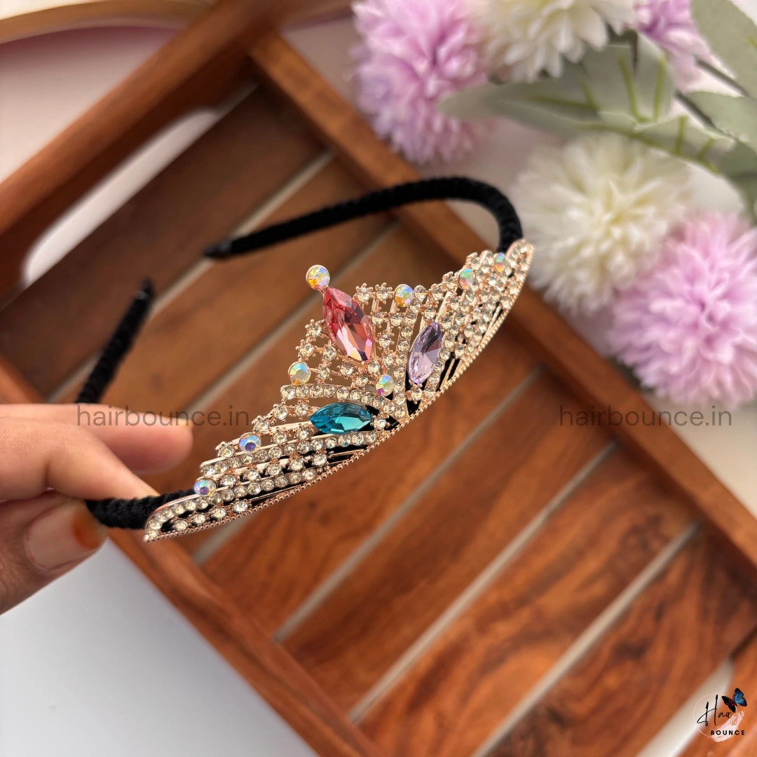 Royal Crystal Tiara Headband