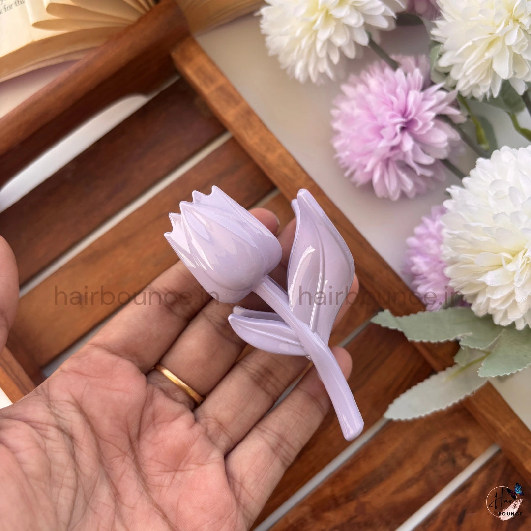 Blooming Tulip Hair Claw – Large