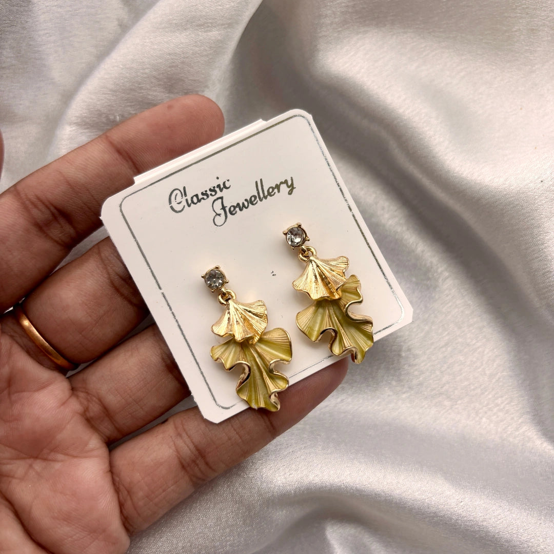 Petal Cascade Drop Earrings