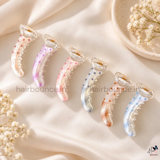 Bofeini Dotted Banana Clip - Medium