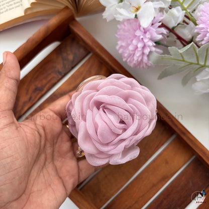 Blossom Luxe Chiffon Hair Claw – Large