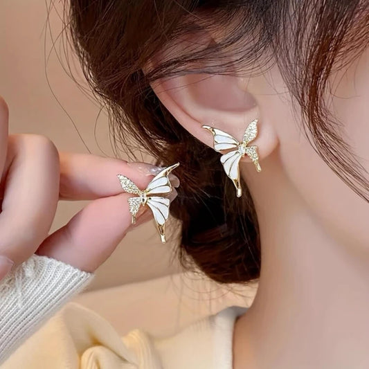 Flutter Charm Butterfly Earrings