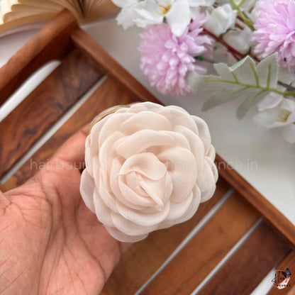 Blossom Luxe Chiffon Hair Claw – Large