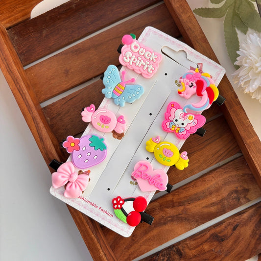 Unicorn Magic Hair Clips - Pack of 10