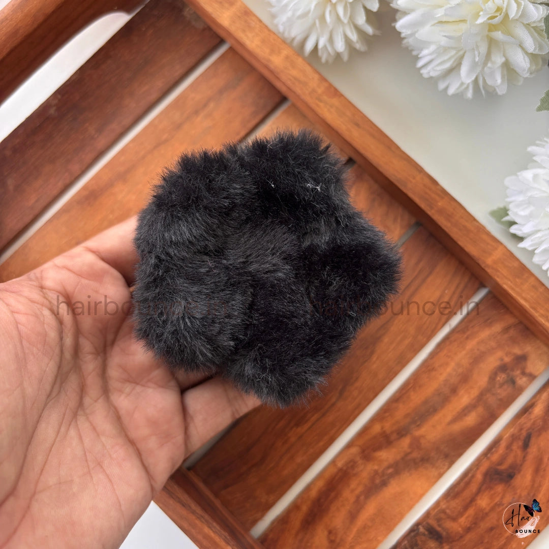 Soft Fluffy Fur Hair Claw - Large