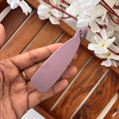 Solid Matte Banana Hair Clip – Medium