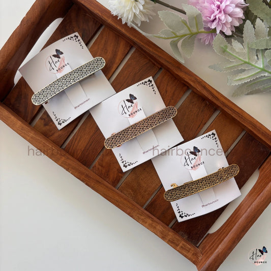 Heritage Texture Antique Barrette