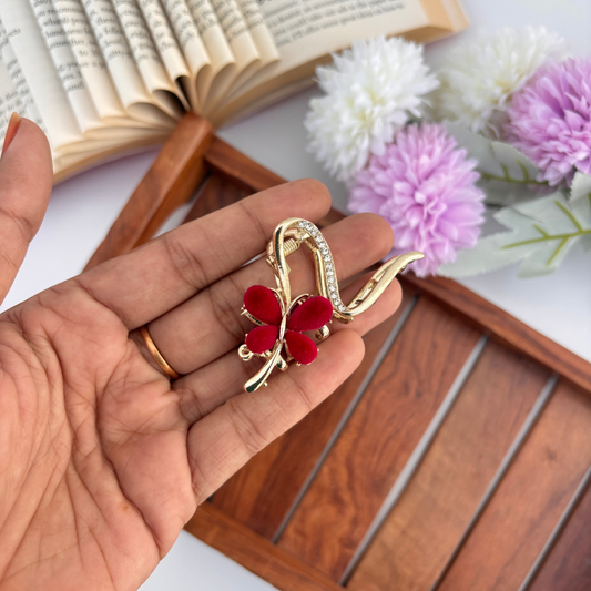 Royal Rose Hair claw