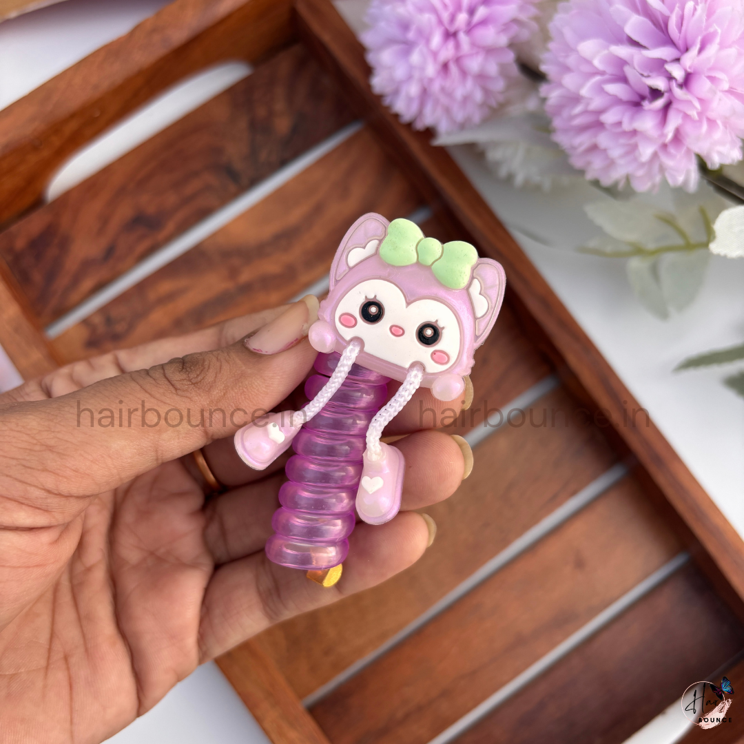 Cute Kitty Spiral Hair Tie