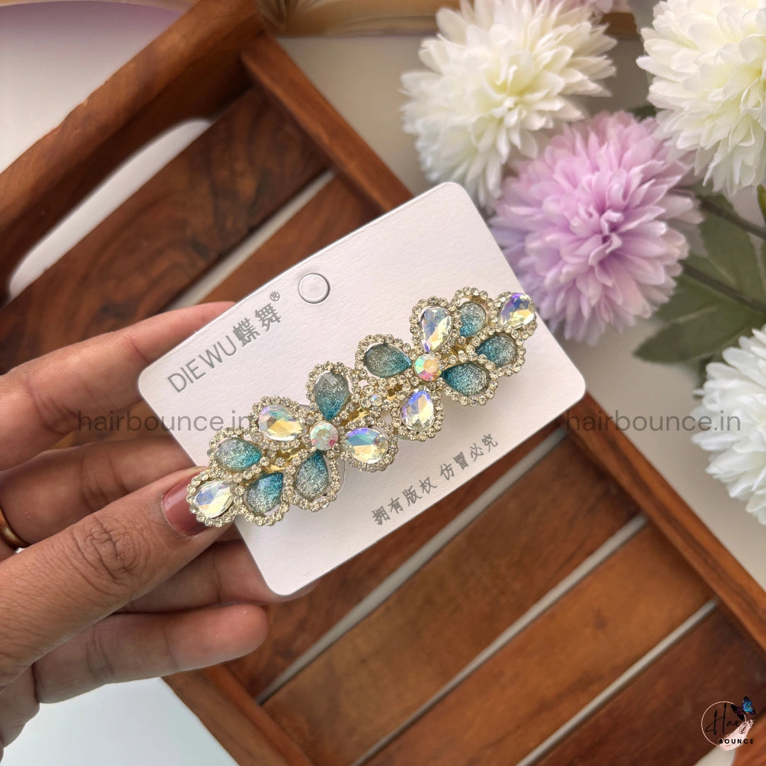 Vintage Prism Blossom Bar Clip