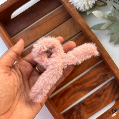 Colourful Loop Fur Claw - Large