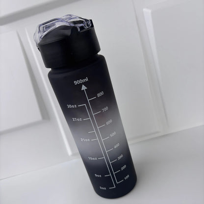 Gradient Sport Motivational Water Bottle – 750ml (Flip-Top Lid)