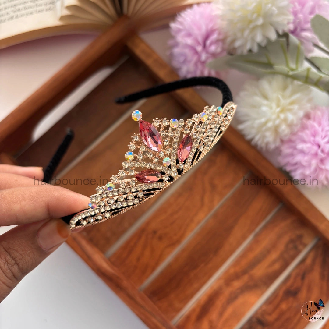 Royal Crystal Tiara Headband