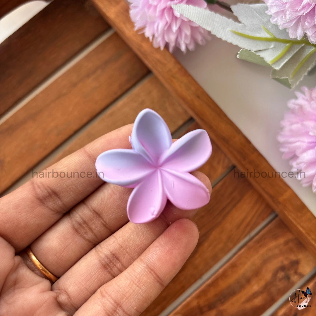 Dual Shade Lily Hair Claw – Small