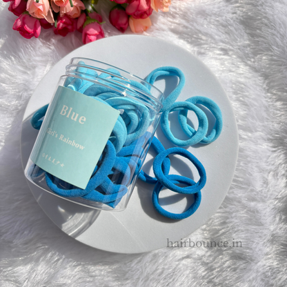 50 Pieces Colourful Rubber Band with Bottle