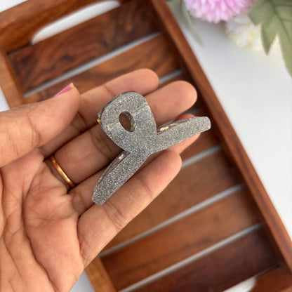 Glitter Loop Hair Claw - Medium