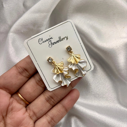 Petal Cascade Drop Earrings